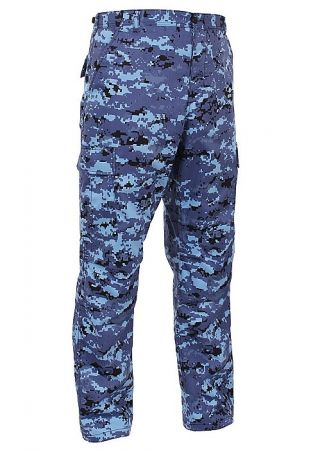 Kalhoty ROTHCO® BDU sky blue digital camo