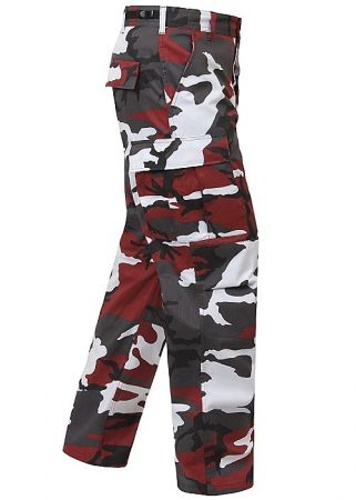 Kalhoty ROTHCO® BDU red camo