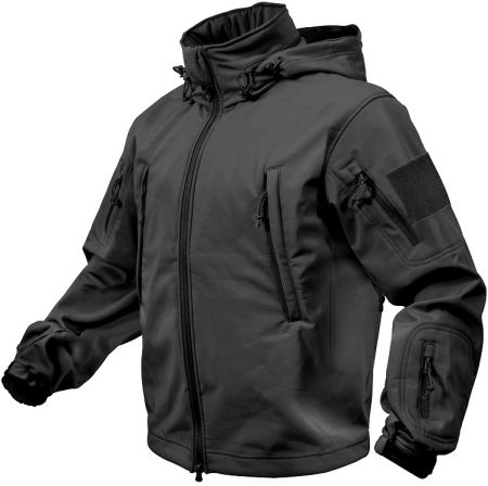 Bunda ROTHCO® SPECIAL OPS TACTICAL SOFT SHELL černá