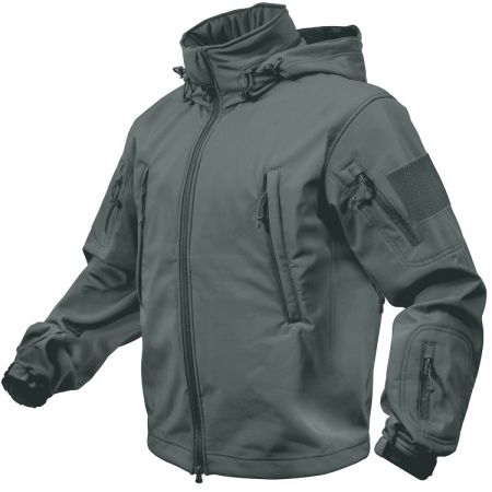 Bunda ROTHCO® SPECIAL OPS TACTICAL SOFT SHELL gunmetal šedá