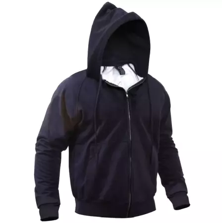 Mikina ROTHCO® THERMAL zip šedá