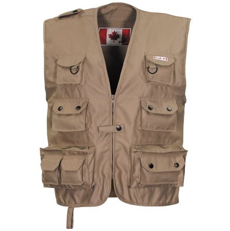 Vesta TRAVEL VEST khaki