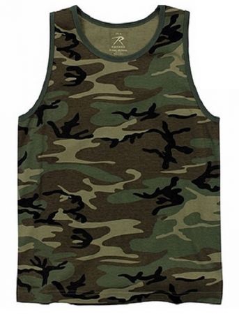 Tílko ROTHCO® woodland camo