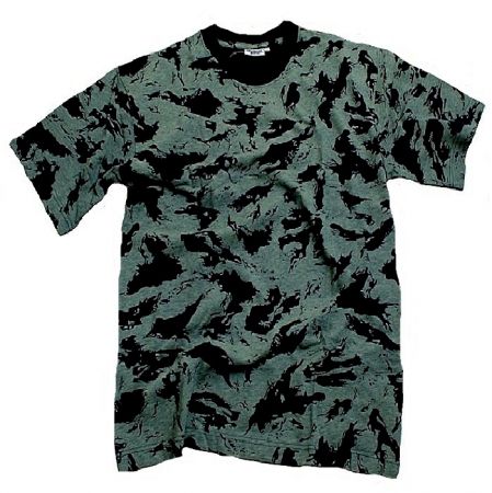 Tričko ARMY green camo