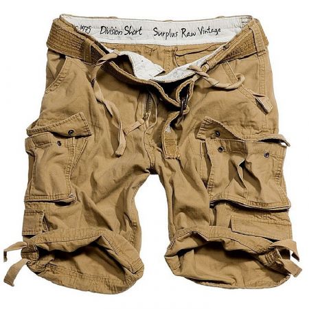 Kraťasy SURPLUS DIVISION khaki