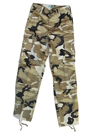 Kalhoty COMMANDO BDU beige camo