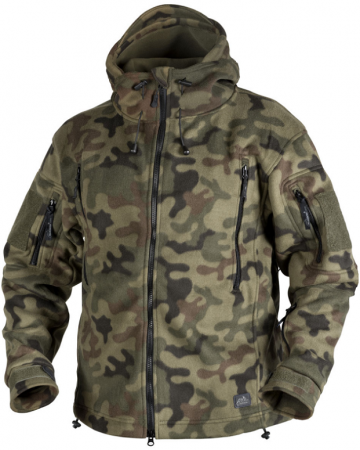 Bunda HELIKON-TEX® PATRIOT FLEECE PL woodland