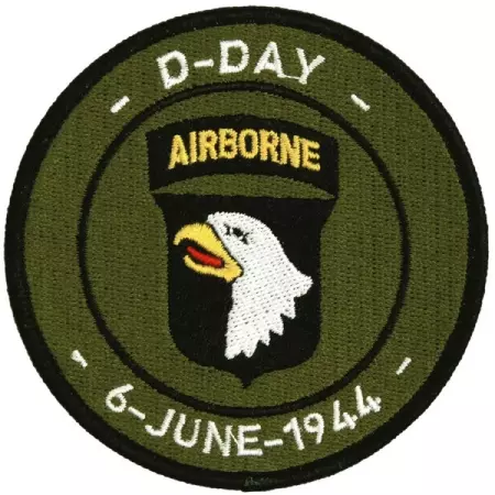 Nášivka D-DAY 101ST AIRBORNE DIVISION