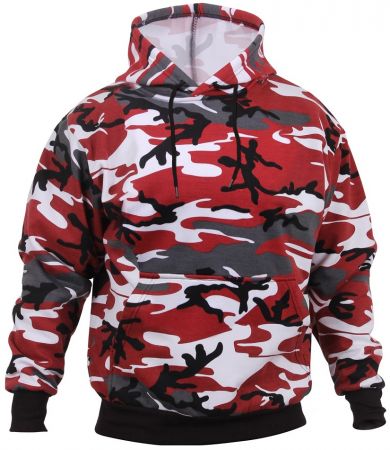 Mikina ROTHCO® red camo