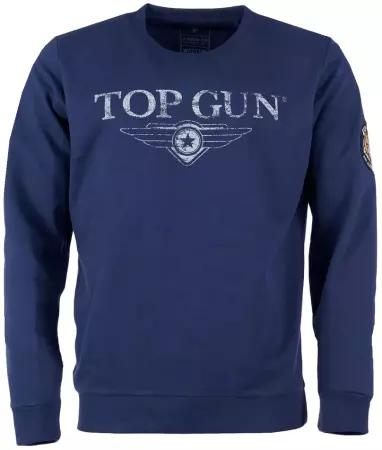 Mikina TOP GUN® BASIC SWEATER navy