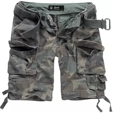 Kraťasy BRANDIT SAVAGE VINTAGE woodland camo