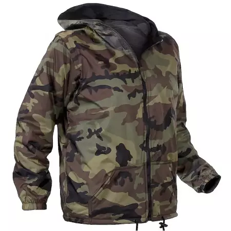 Bunda ROTHCO® WIND JACKET oboustranná woodland camo