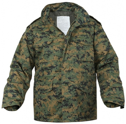 ROTHCO® Bunda ROTHCO® M-65 s vložkou digital woodland camo