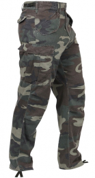 ROTHCO® Kalhoty ROTHCO® VINTAGE M-65 woodland camo