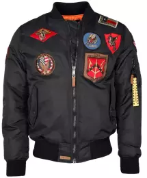 TOP GUN® Bunda TOP GUN® MA-1 BOMBER černá