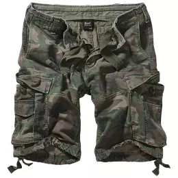 BRANDIT Kraťasy BRANDIT VINTAGE woodland camo