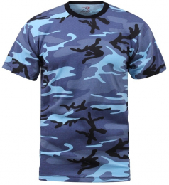 ROTHCO® Tričko ROTHCO® sky blue camo