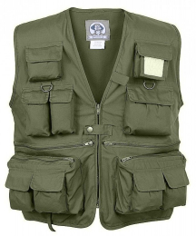 ROTHCO® Vesta ROTHCO® UNCLE MILTY TRAVEL VEST oliva