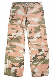 ROTHCO® Dámské kalhoty ROTHCO® PARATROOPER pink camo