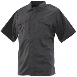 TRU-SPEC® Košile TRU-SPEC® 24-7 UNIFORM krátký rukáv rip-stop černá