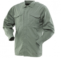 TRU-SPEC® Košile TRU-SPEC® 24-7 UNIFORM dlouhý rukáv rip-stop zelená