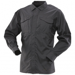 TRU-SPEC® Košile TRU-SPEC® 24-7 UNIFORM dlouhý rukáv rip-stop černá