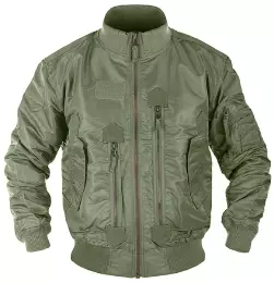 MIL-TEC® Bunda US TACTICAL FLIGHT JACKET zelená