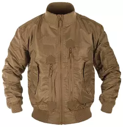 MIL-TEC® Bunda US TACTICAL FLIGHT JACKET coyote