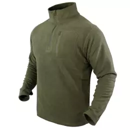 CONDOR® Mikina CONDOR® QUARTER ZIP PULLOVER oliva