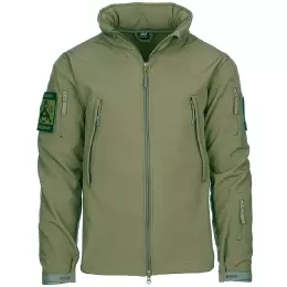 101INC Bunda 101INC® TACTICAL SOFTSHELL zelená