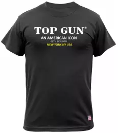 TOP GUN® Tričko TOP GUN® AMERICAN ICON černá