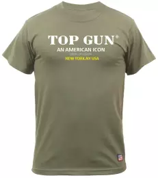 TOP GUN® Tričko TOP GUN® AMERICAN ICON oliva