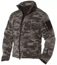 ROTHCO® Bunda ROTHCO® TACTICAL SOFT SHELL black camo